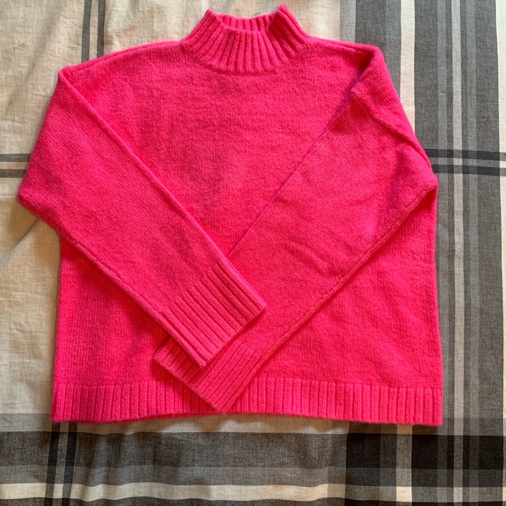 Hot Pink Loft Sweater